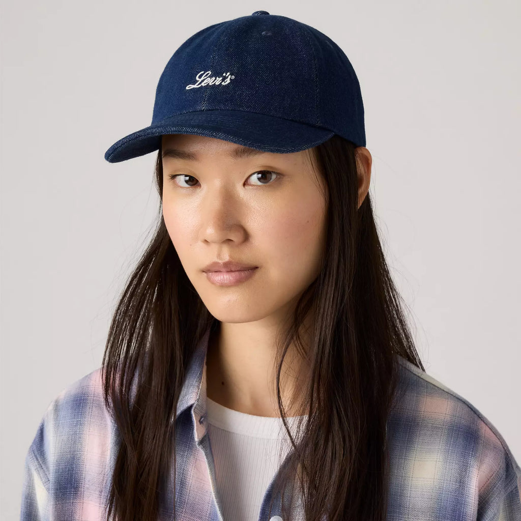 Levi's Gorra Con Logo Lazy Girl - Jeans Blue