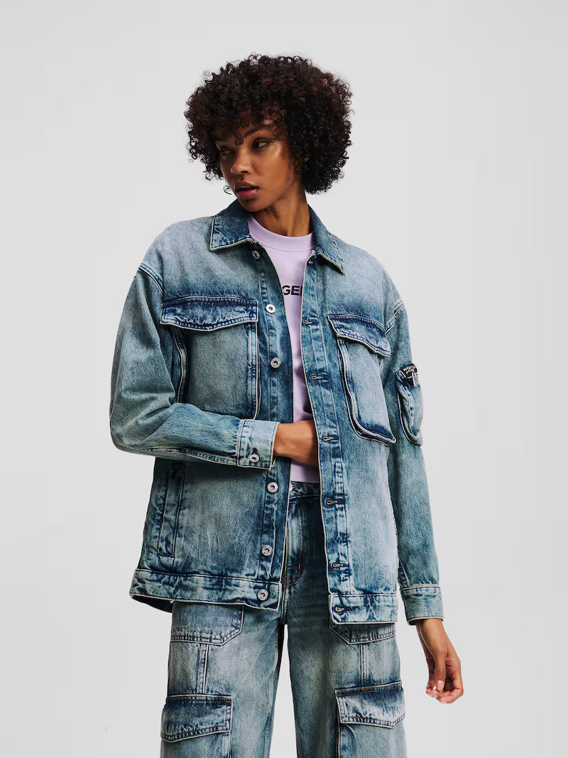 Chaqueta Vaquera Karl Lagerfeld Jeans - Azul Denim