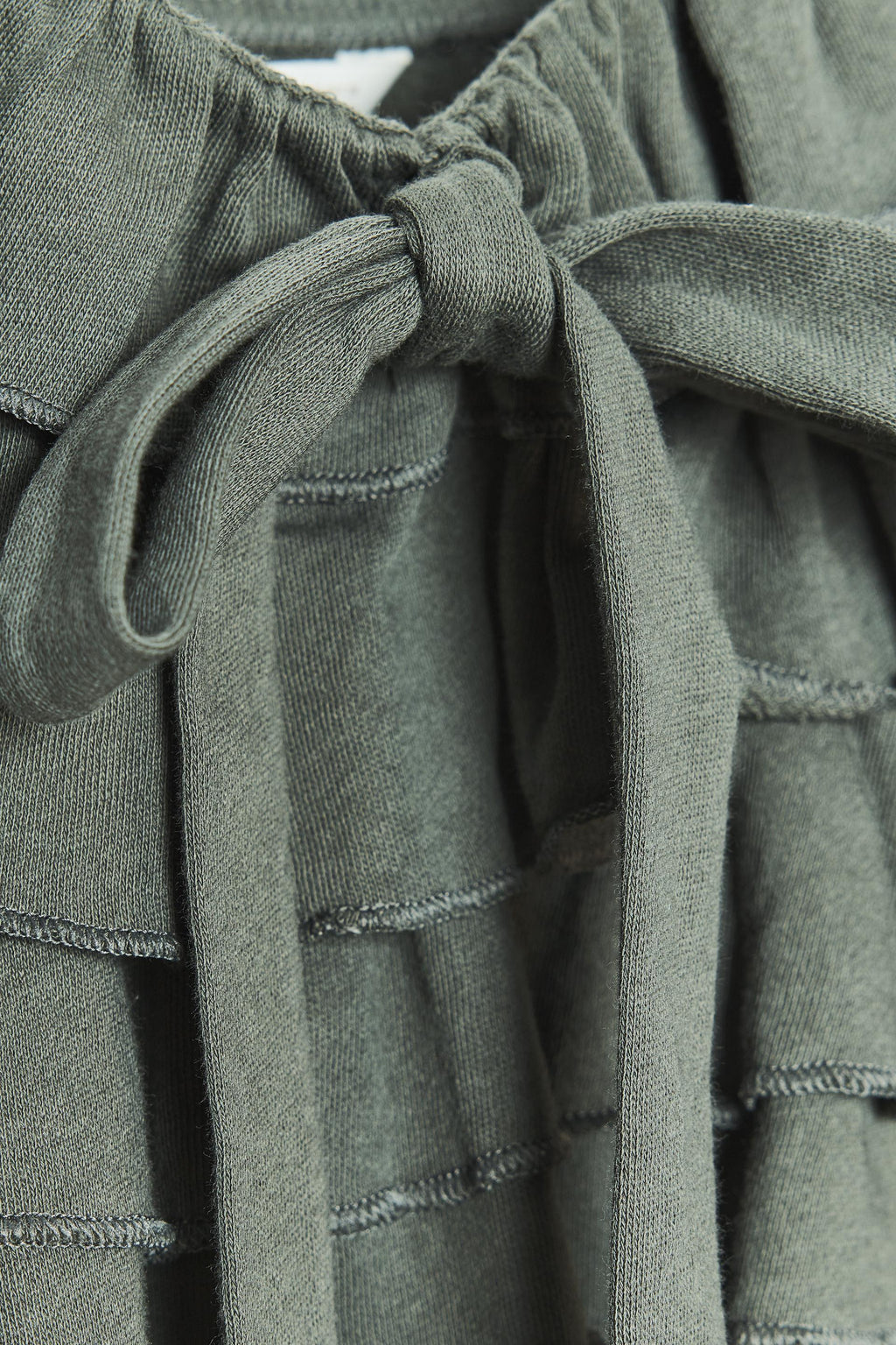 Zara Top Volantes - Verde