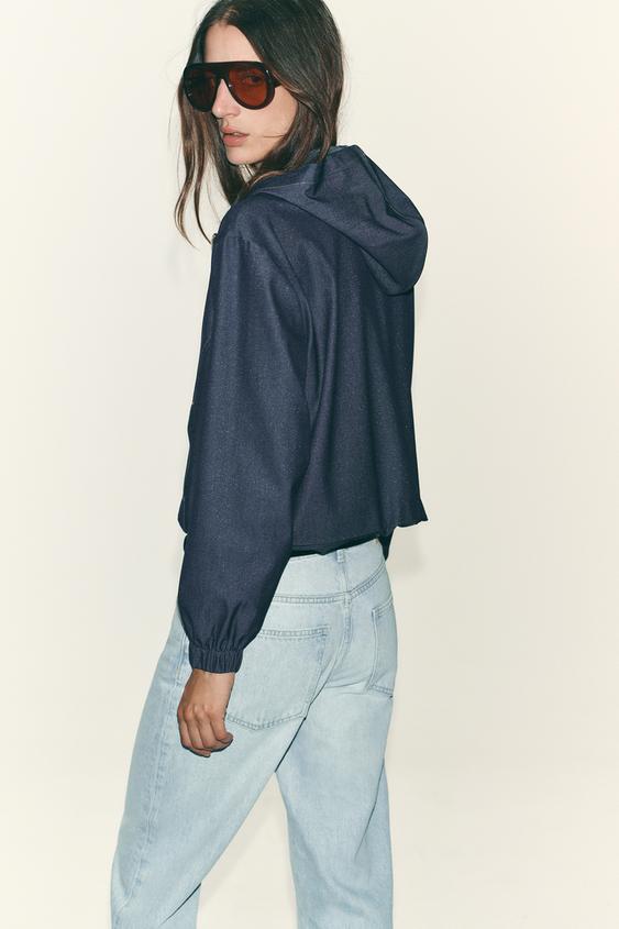 CHAQUETA BOMBER CAPUCHA