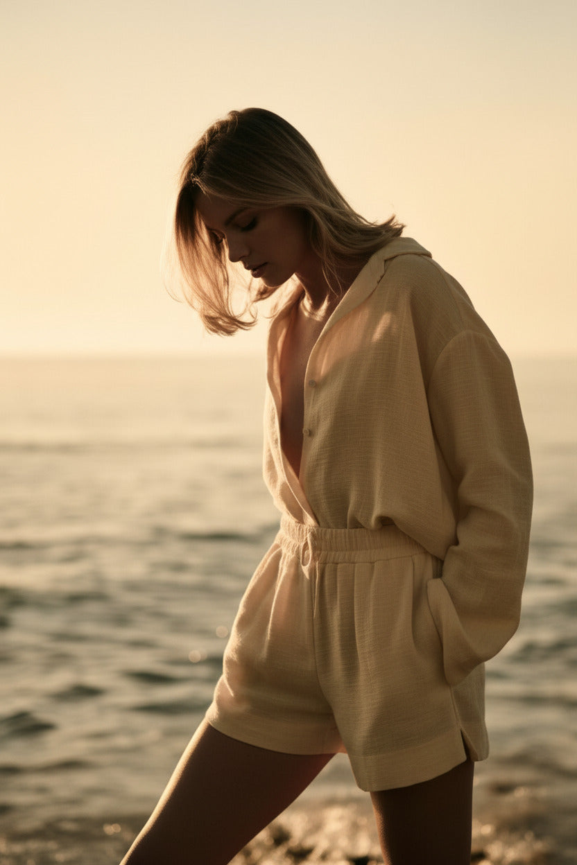 CAMISA LINO 100% ZW COLLECTION