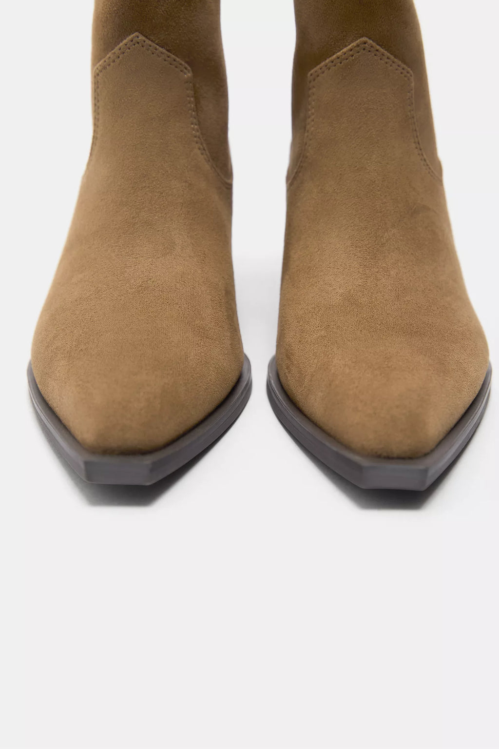 Botines cowboy Pull&Bear Camel