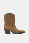Botines cowboy Pull&Bear Camel