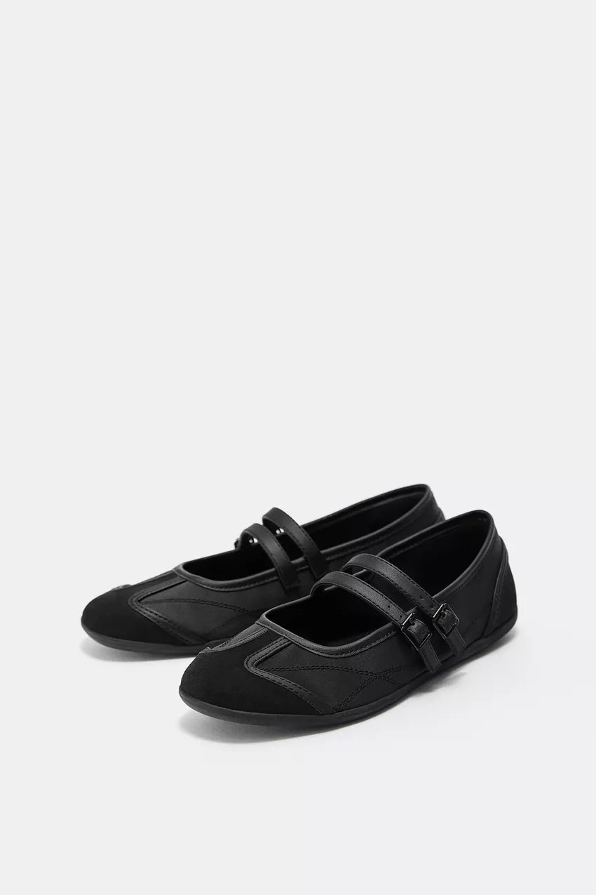 Bailarinas deportivas Pull&Bear - Negro