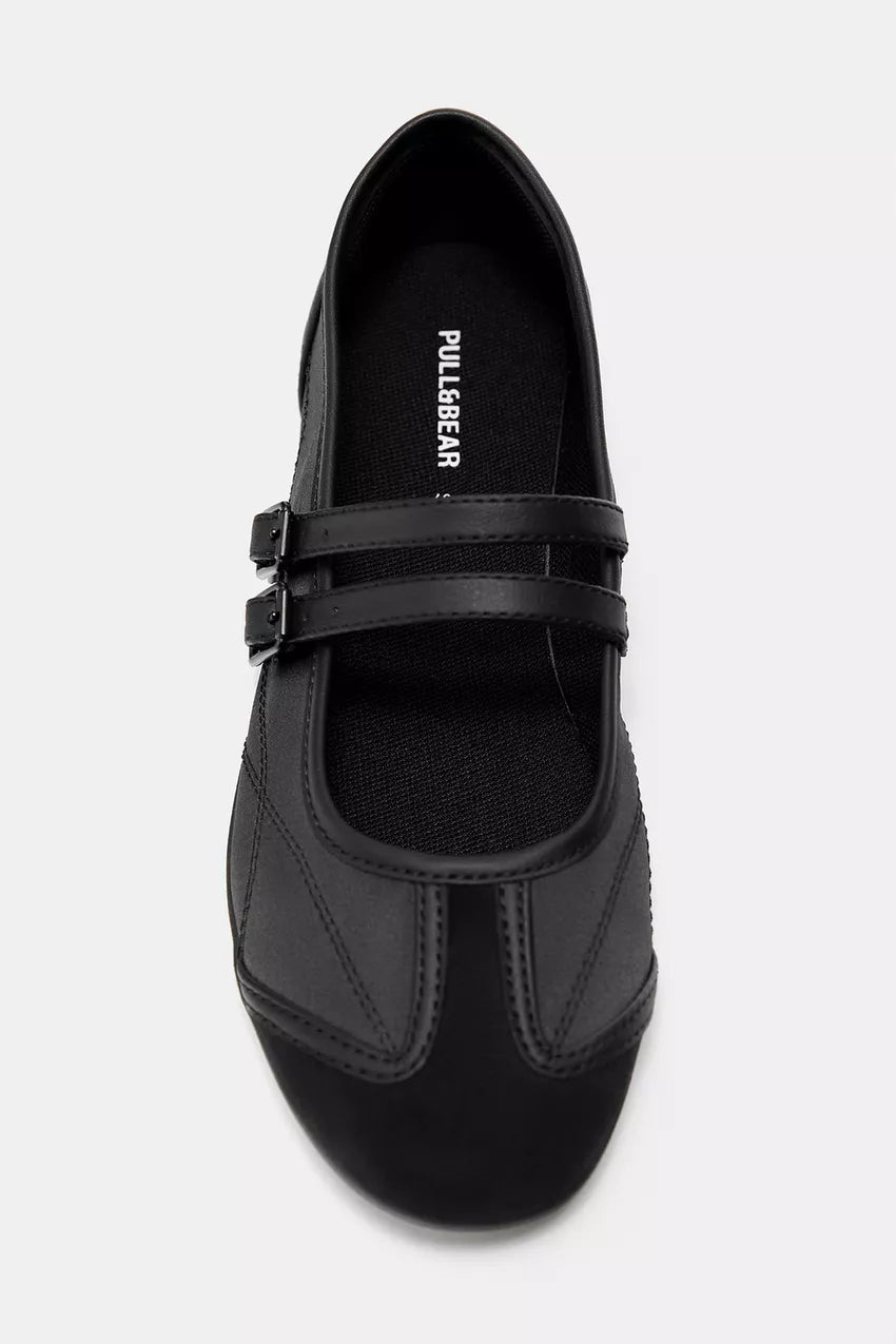 Bailarinas deportivas Pull&Bear - Negro