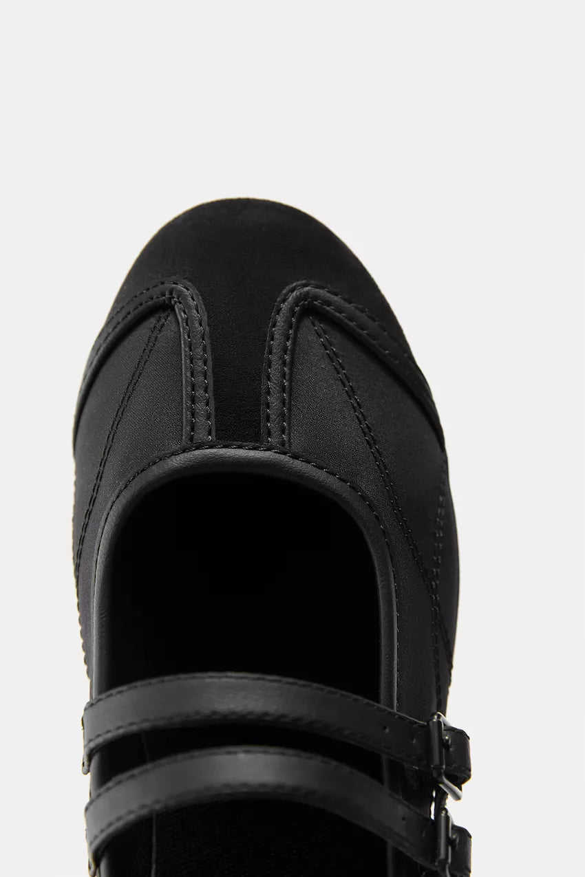 Bailarinas deportivas Pull&Bear - Negro