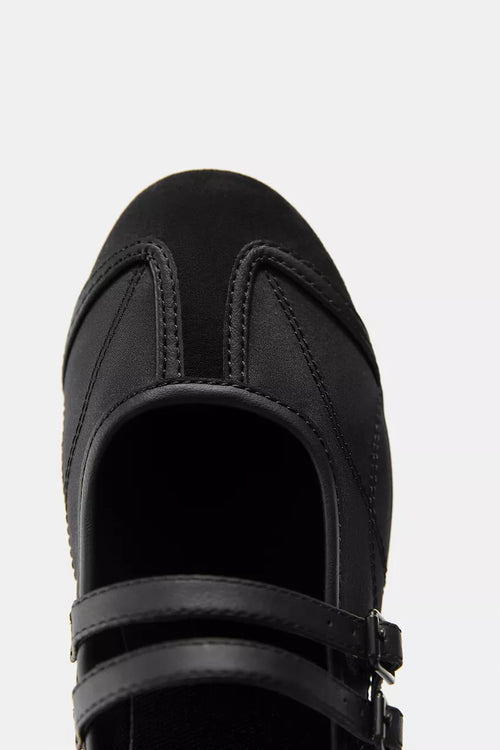 Bailarinas deportivas Pull&Bear - Negro