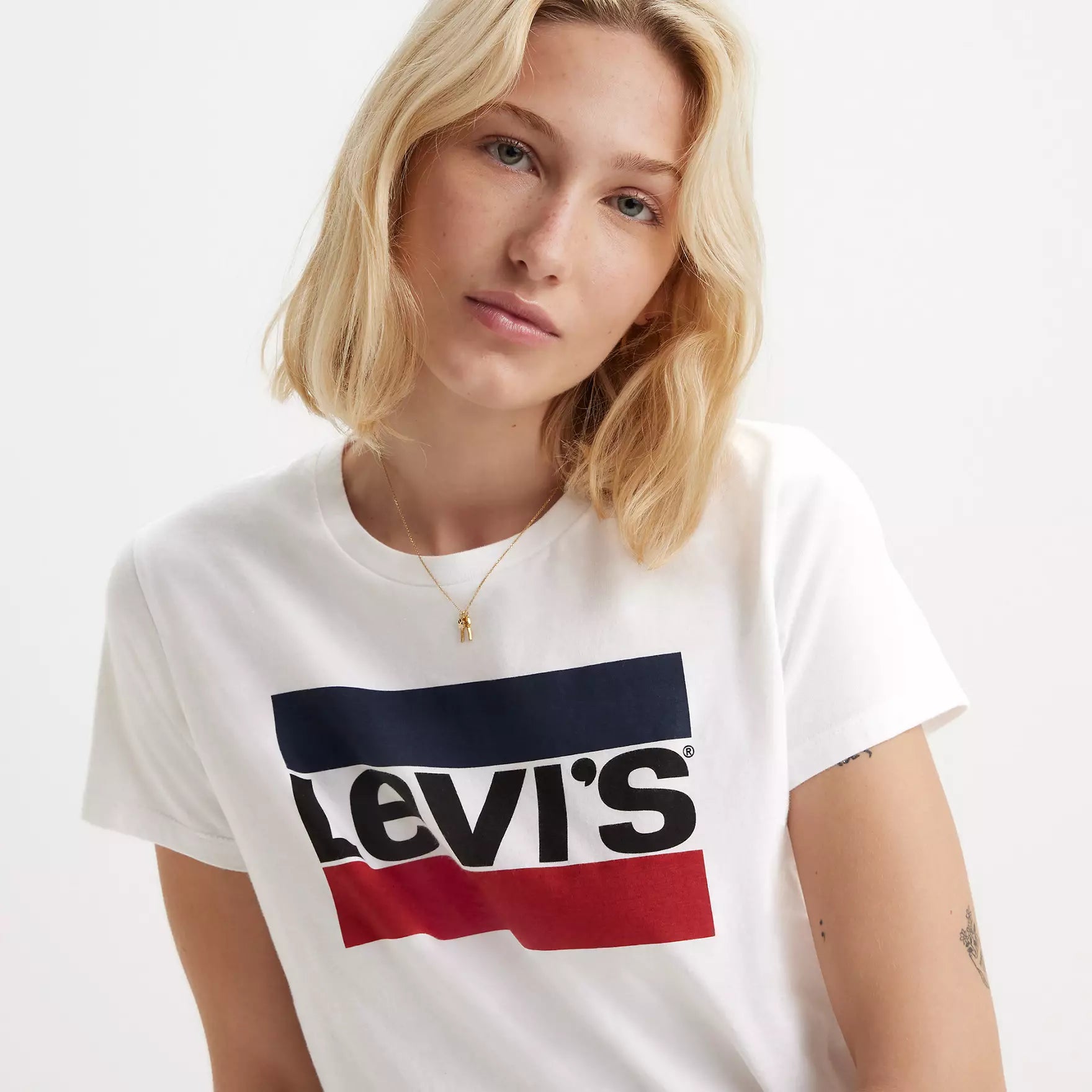 Levi's Camiseta Logo - Blanco