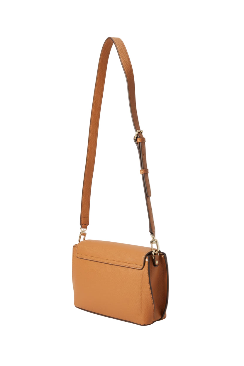 Guess MERIDIAN FLAP - Bandolera - cognac