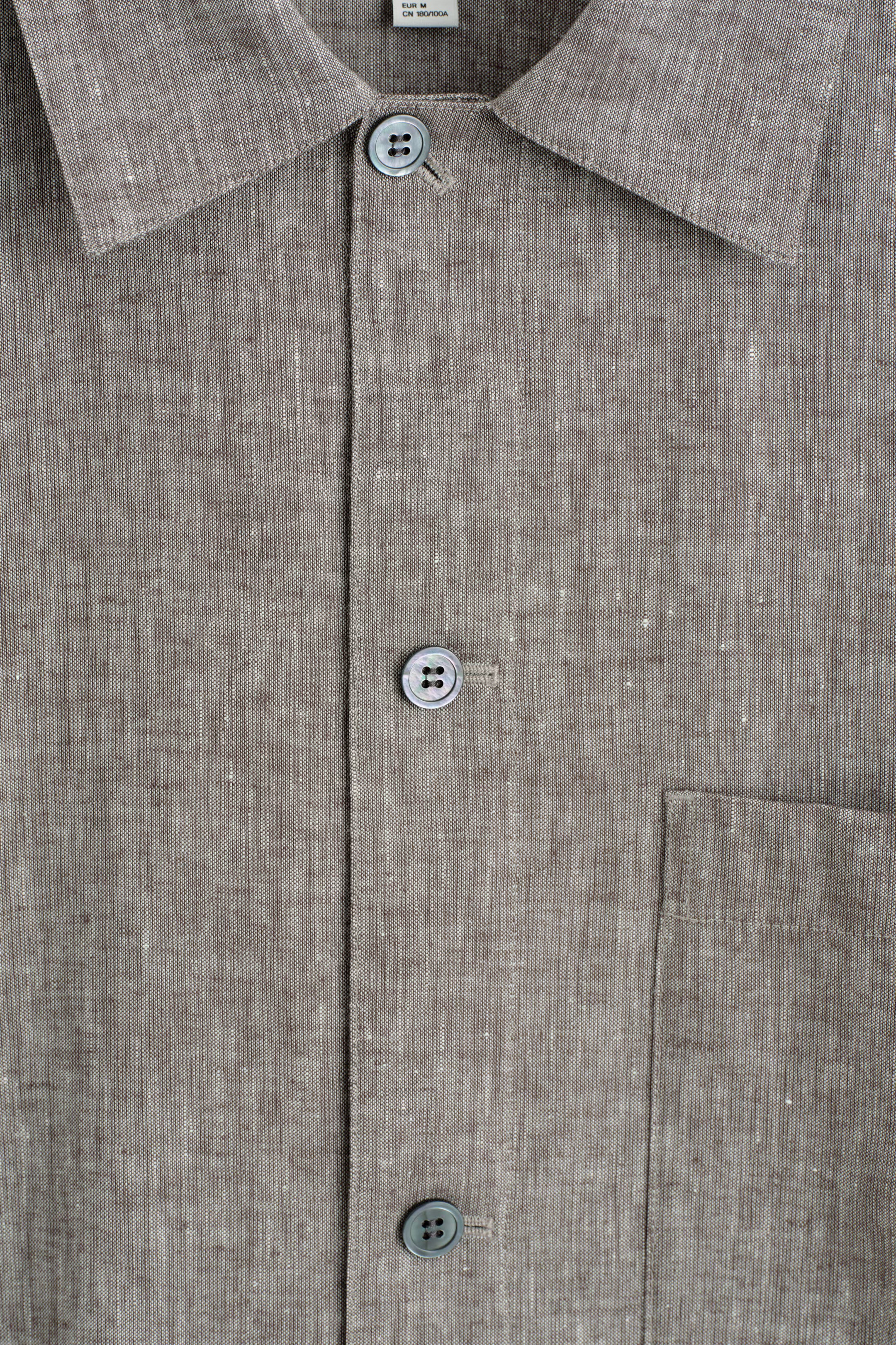 Camisa de Lino Relaxed Fit G.Street
