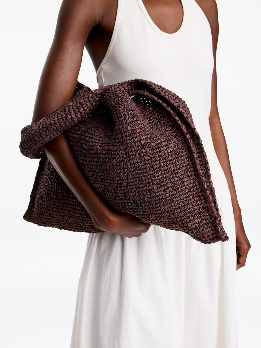 Dream Coffee — Bolso de Rafia Tejido a Mano