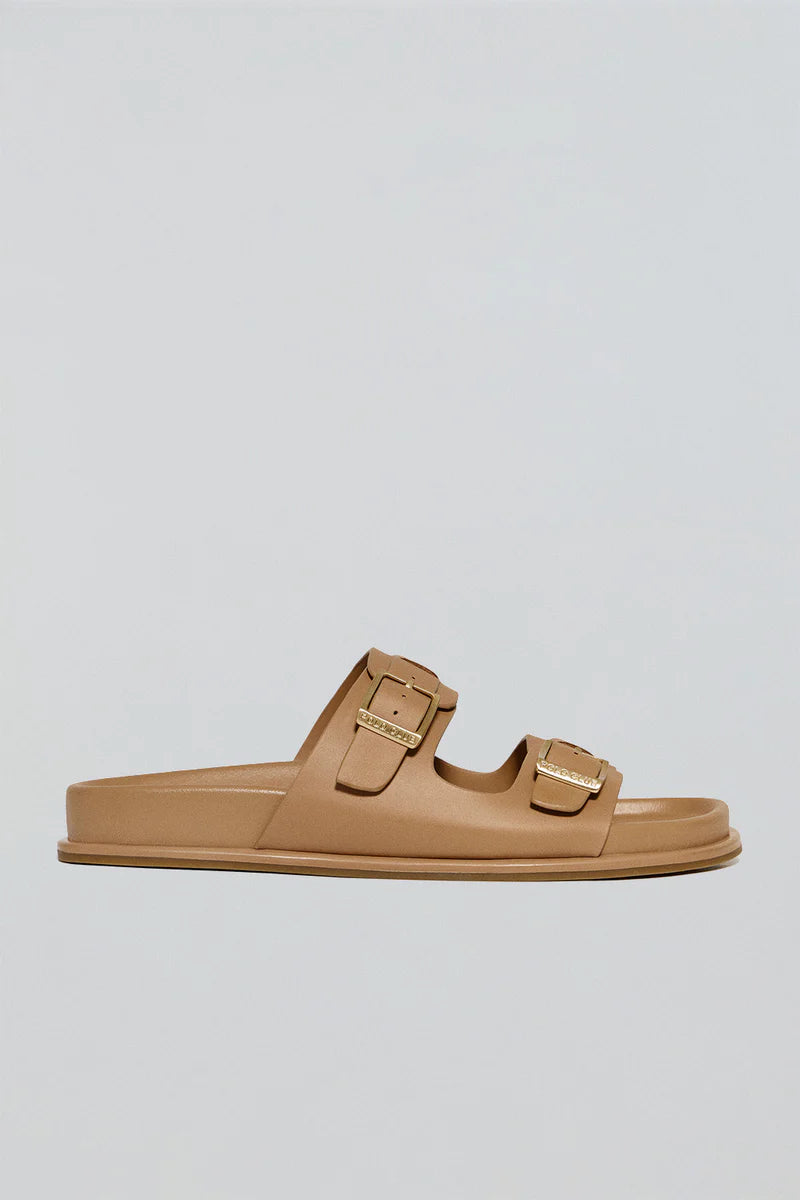 Sandalia Bio Camel Blake con Hebillas