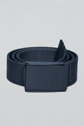 Cinturón Brahim Canvas Azul Marino con Hebilla Logotipada