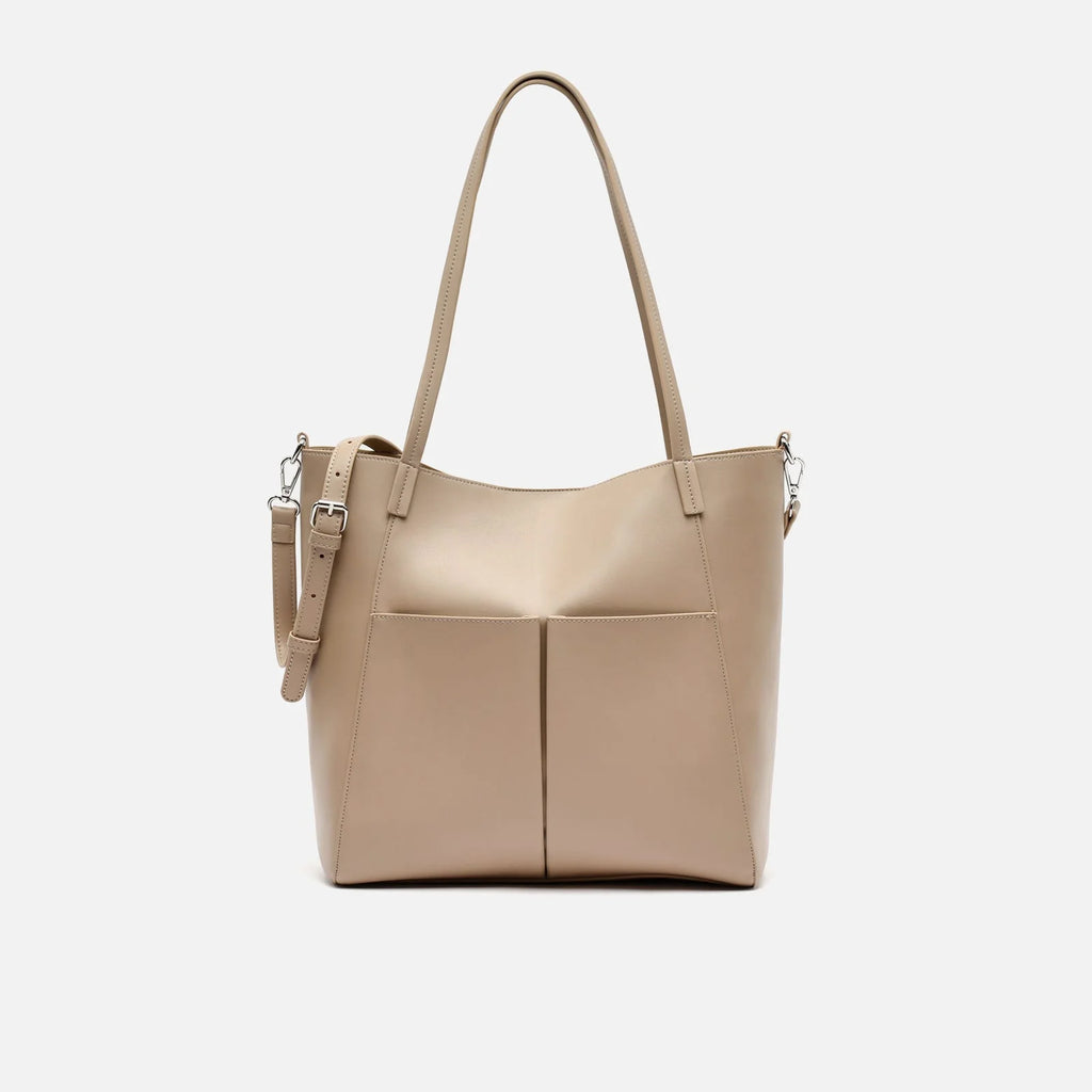 Bolso shopper grande Tocro Beige