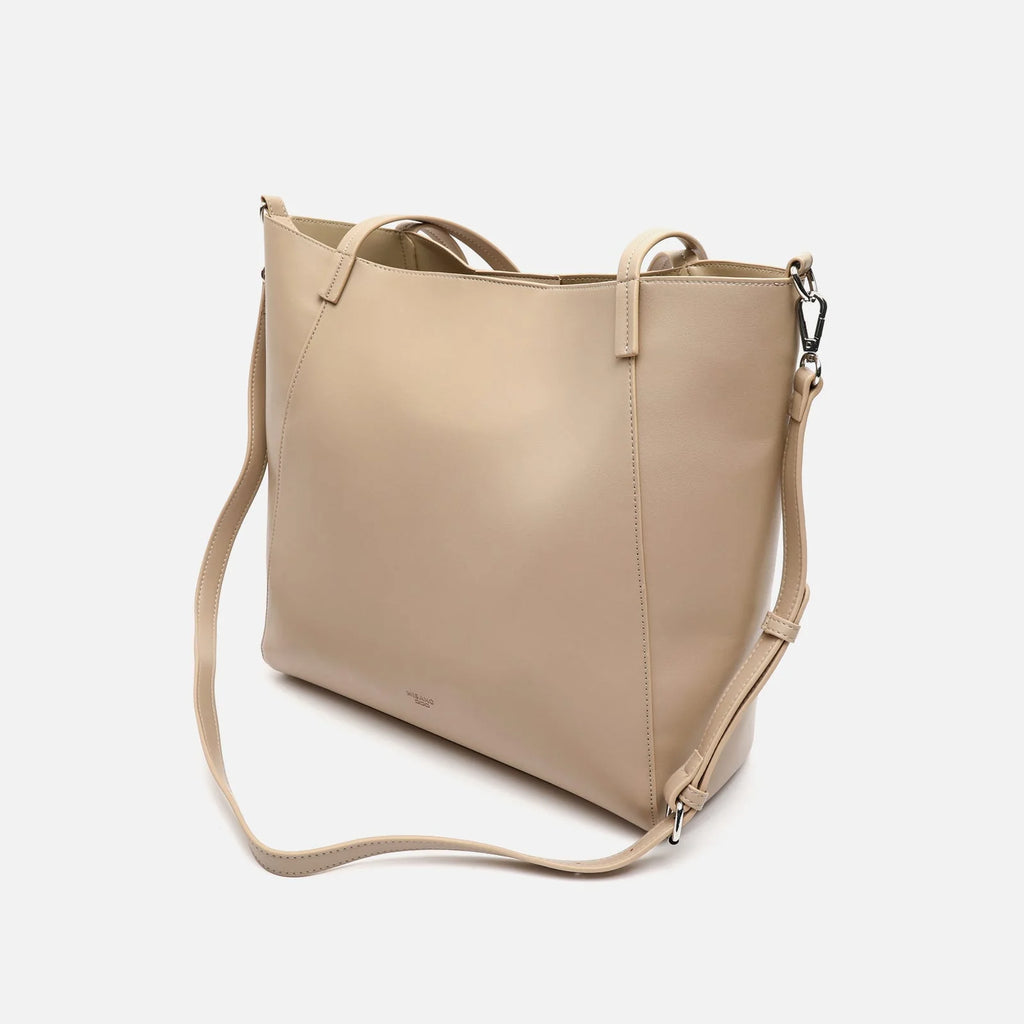 Bolso shopper grande Tocro Beige