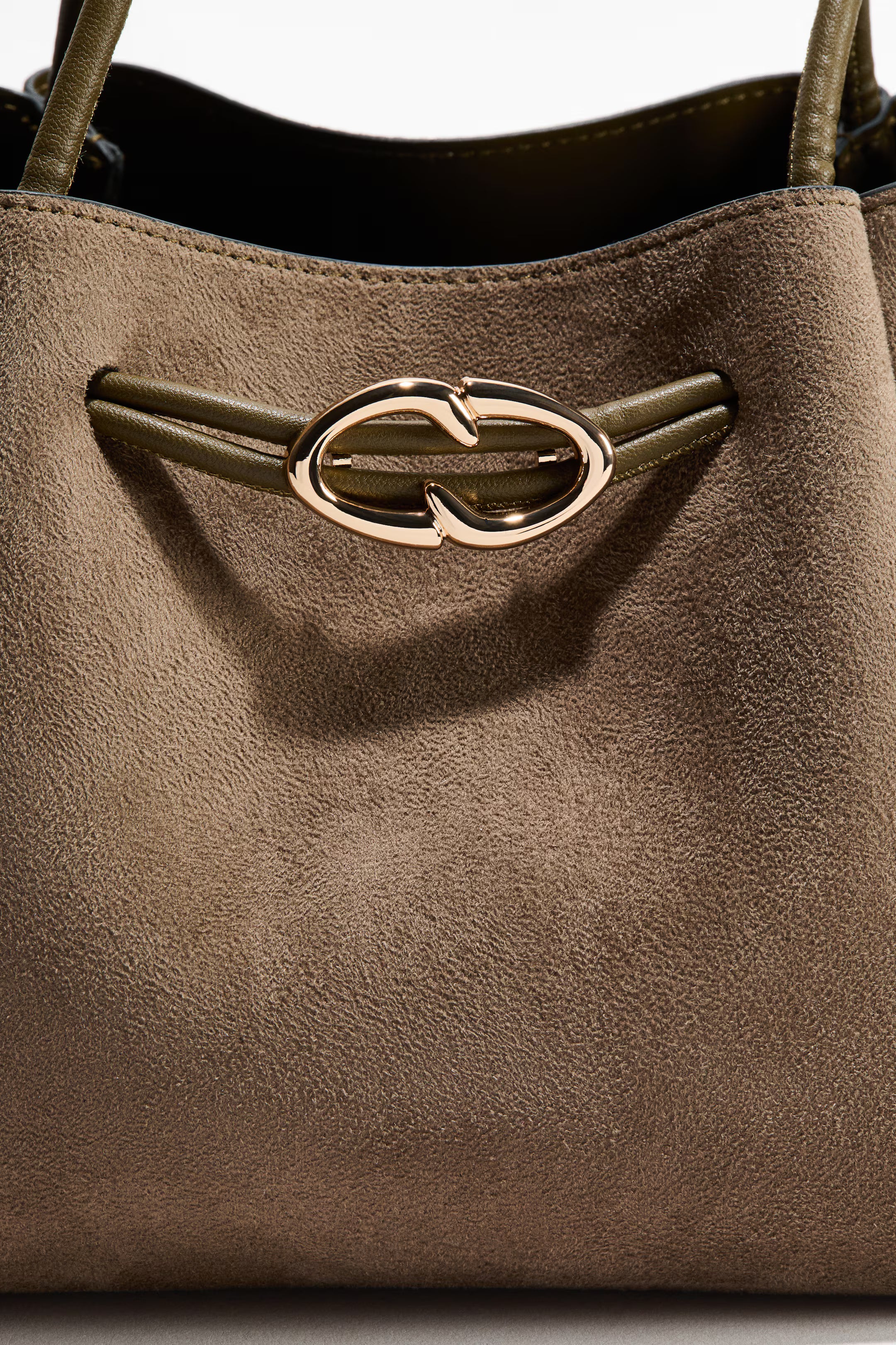 Bolso de hombro con cordones H&M