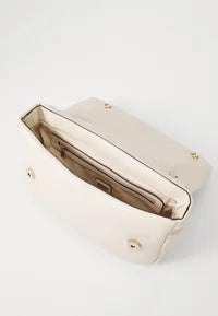 Guess SUNETRA CONVERTIBLE XBODY FLAP - Bandolera - bone