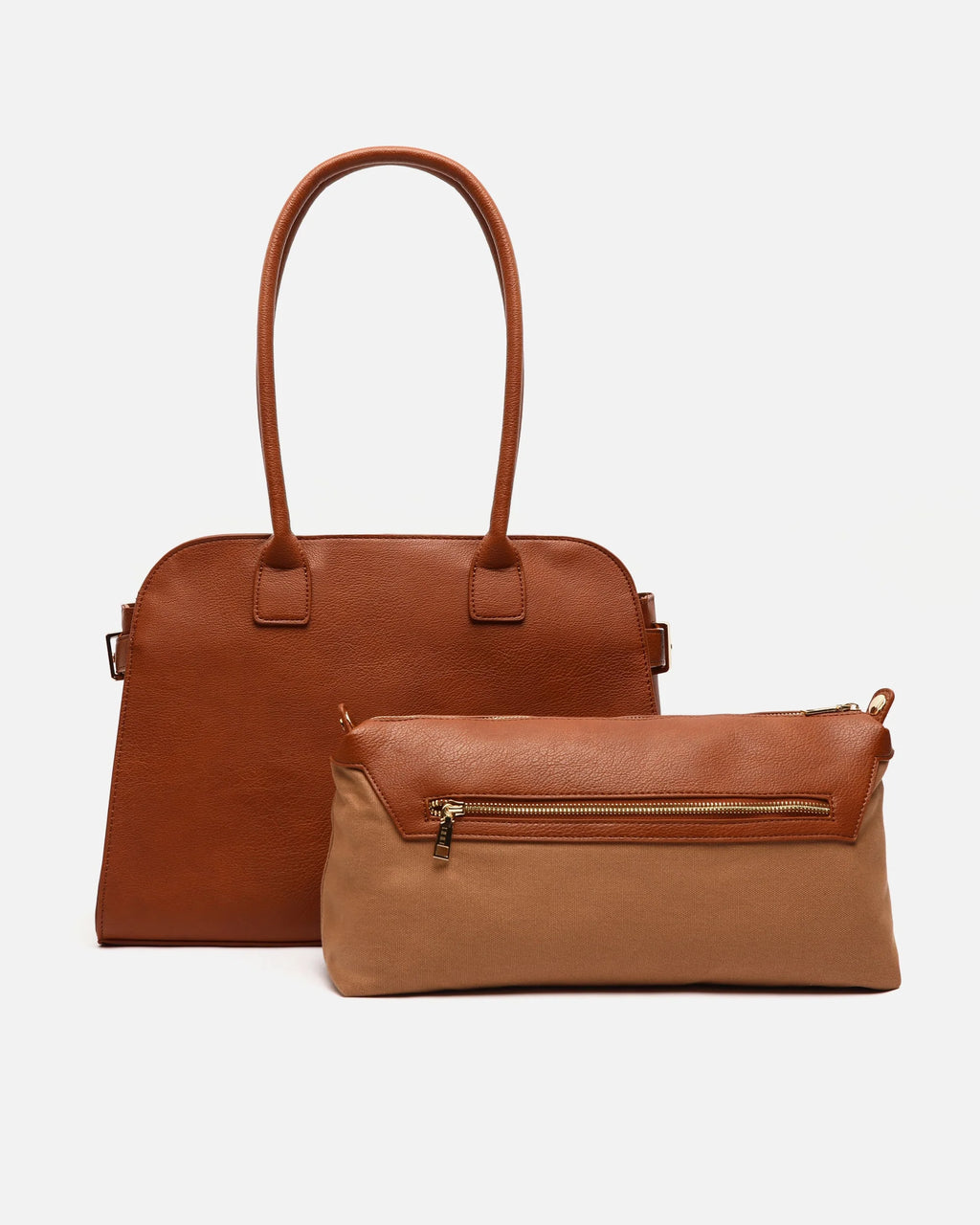 Bolso shopper grande Midara Camel