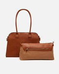 Bolso shopper grande Midara Camel
