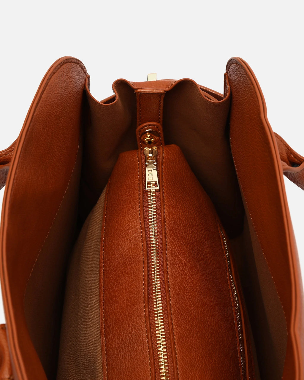 Bolso shopper grande Midara Camel