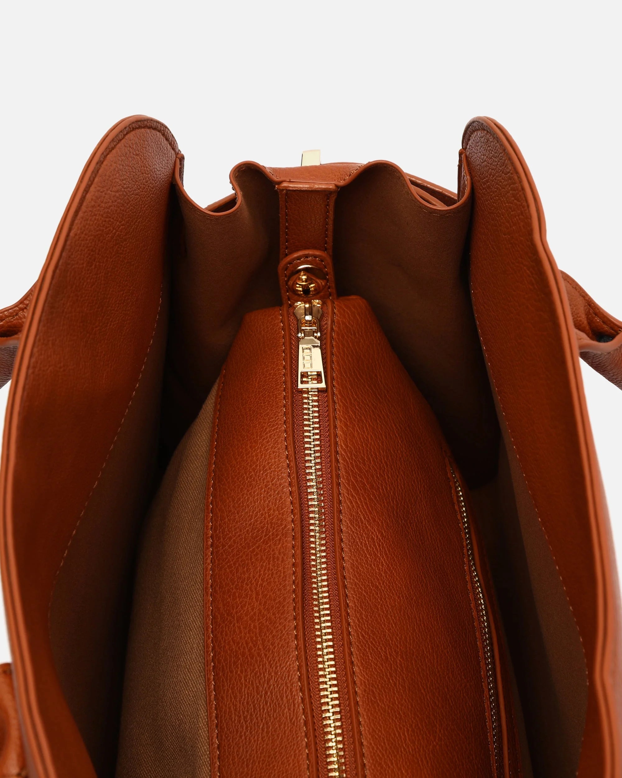 Bolso shopper grande Midara Camel