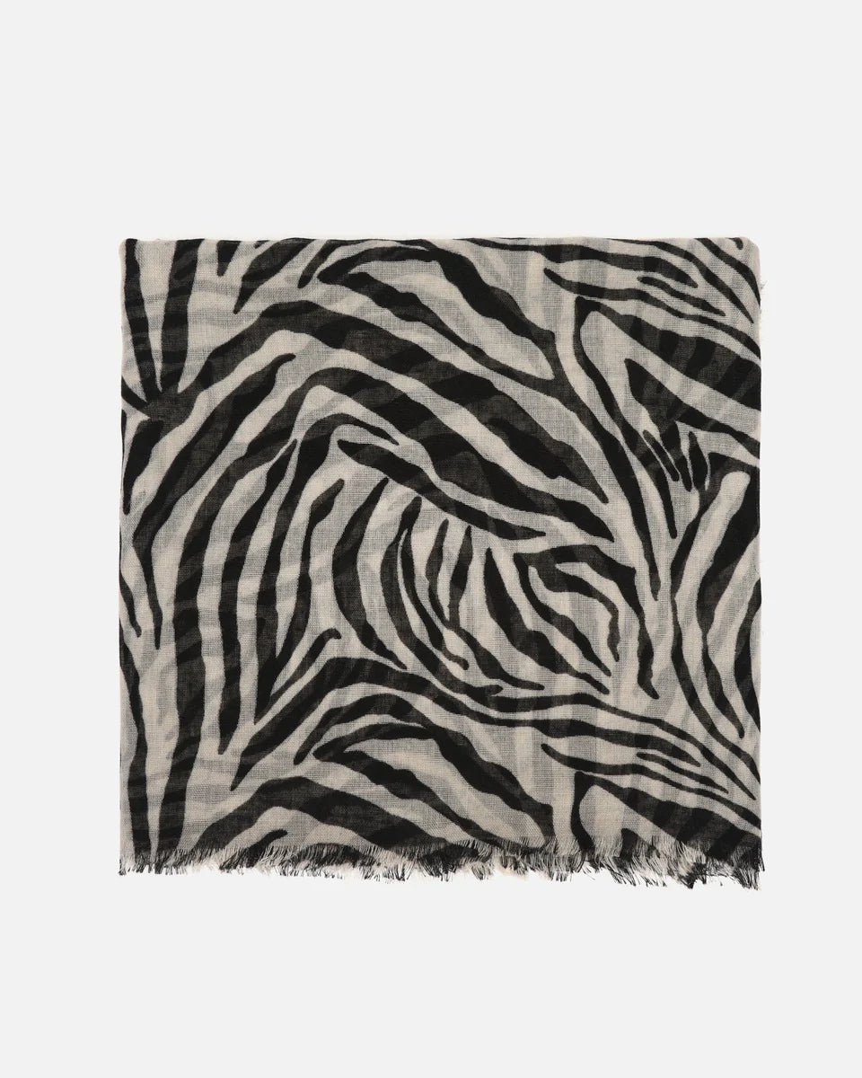 Fular estampado Eri Zebra