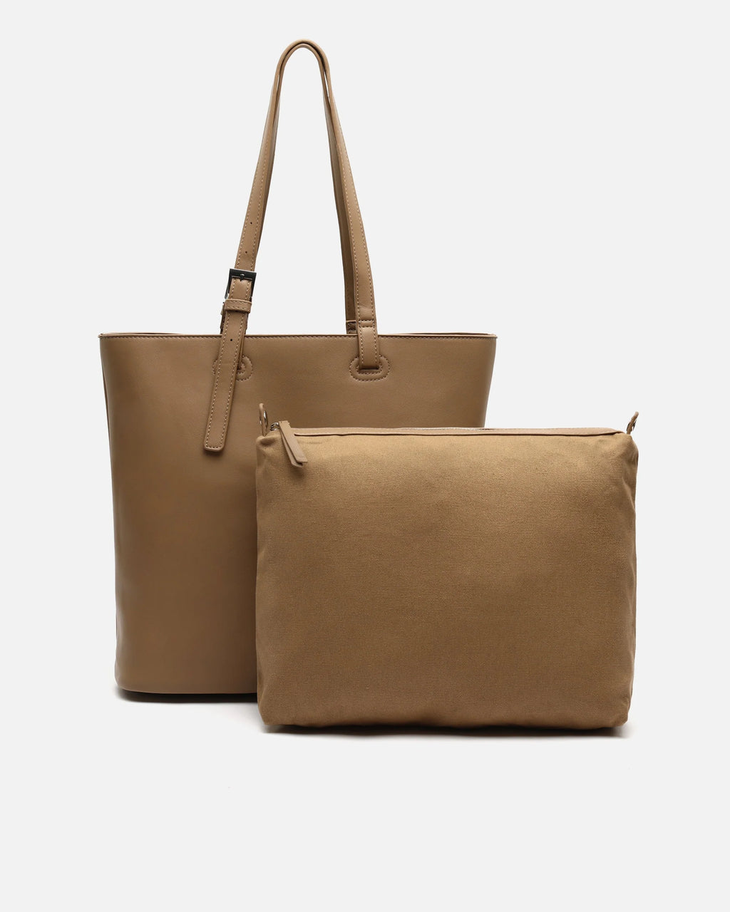 Bolso shopper grande con neceser extraíble Anabeli