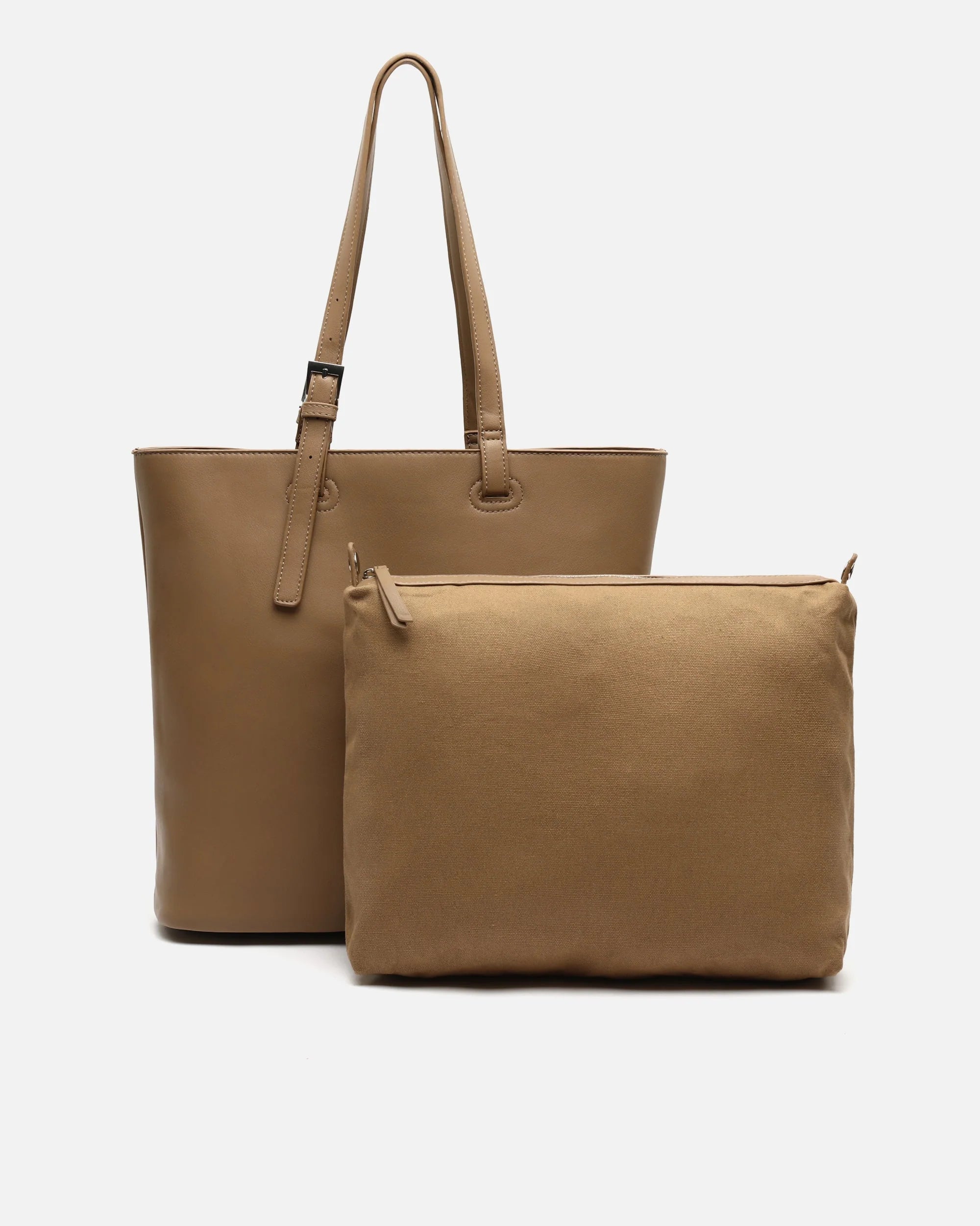 Bolso shopper grande con neceser extraíble Anabeli