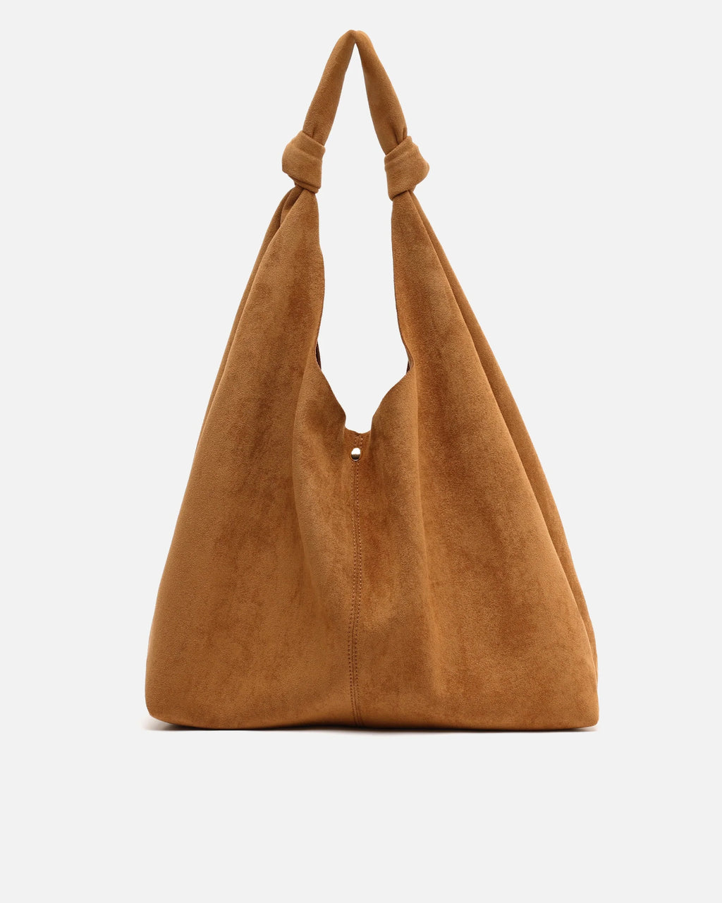 Bolso hobo grande efecto ante con neceser extraíble Pologi-1