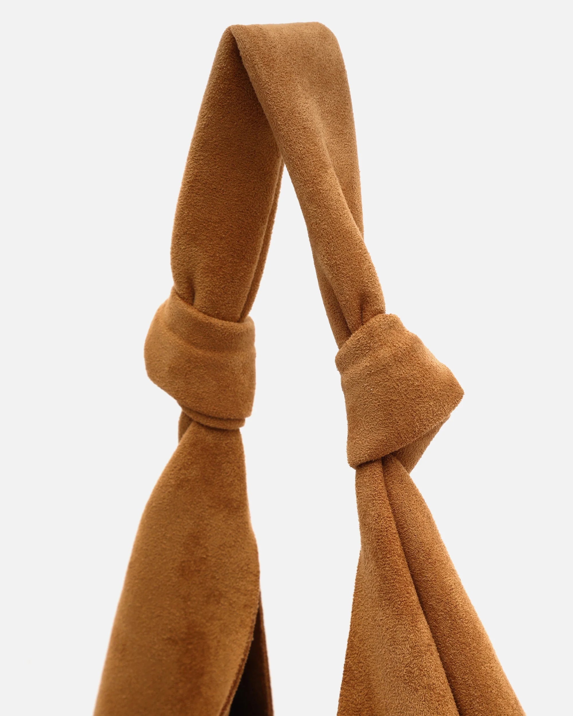 Bolso hobo grande efecto ante con neceser extraíble Pologi-1