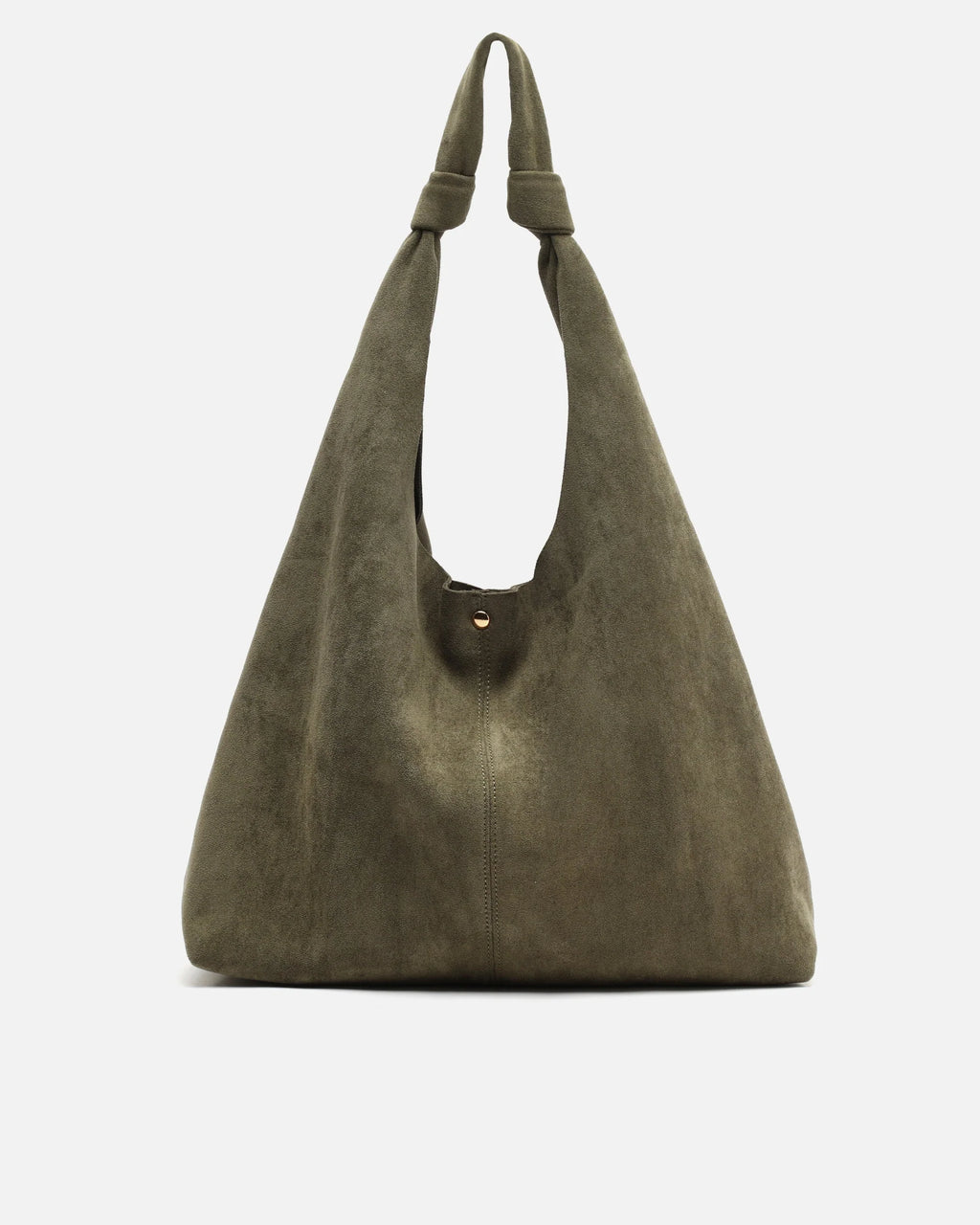 Bolso hobo grande efecto ante con neceser extraíble Pologi-1