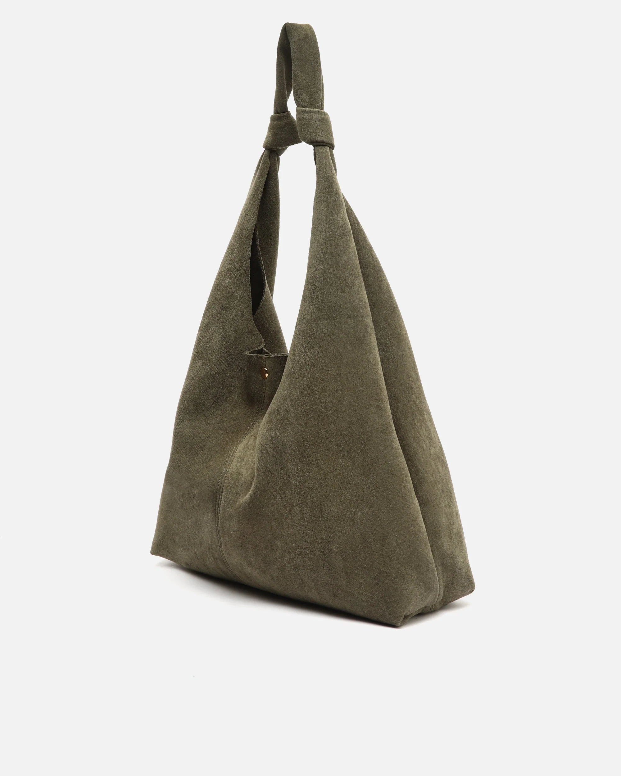 Bolso hobo grande efecto ante con neceser extraíble Pologi-1