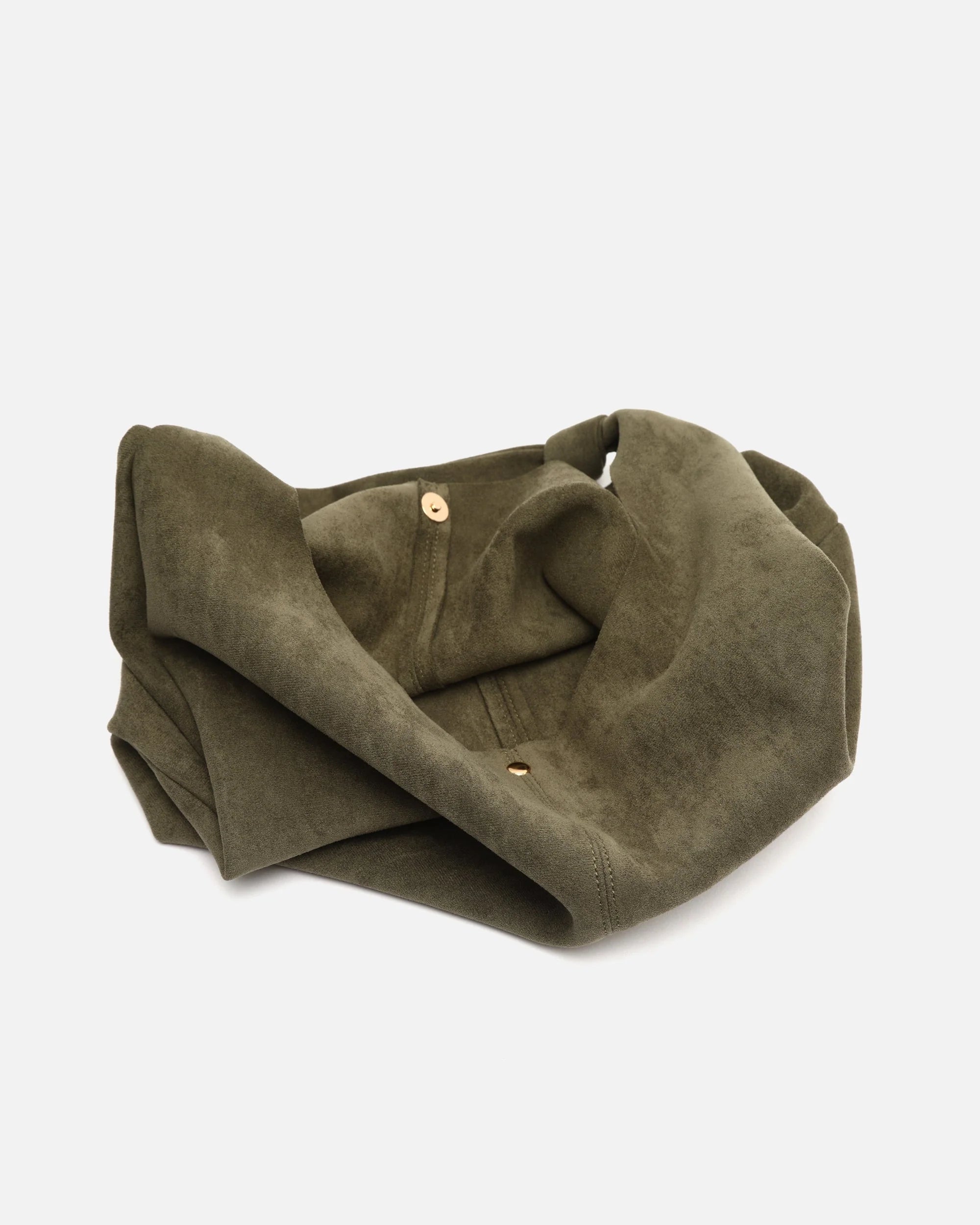 Bolso hobo grande efecto ante con neceser extraíble Pologi-1