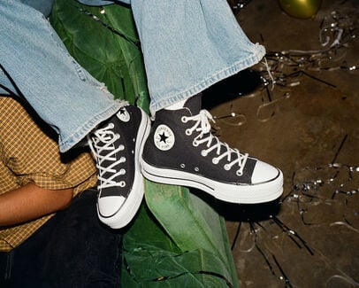Chuck Taylor All Star Platform Negro/Blanco/Blanco