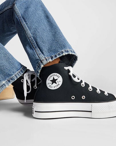 Chuck Taylor All Star Platform Negro/Blanco/Blanco
