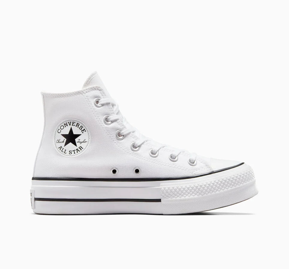 Chuck Taylor All Star Platform Blanco/Negro/Blanco