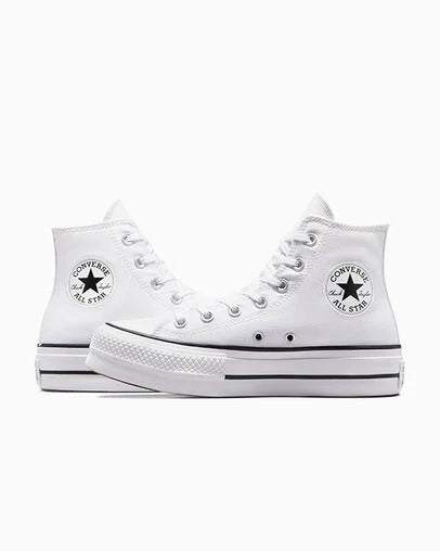 Chuck Taylor All Star Platform Blanco/Negro/Blanco