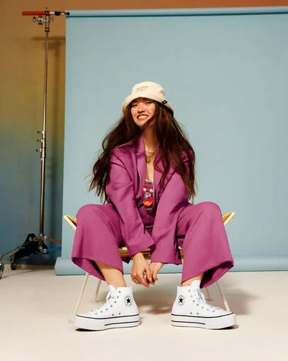 Chuck Taylor All Star Platform Blanco/Negro/Blanco