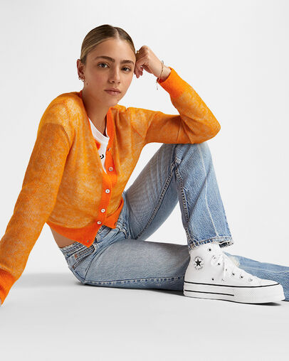 Chuck Taylor All Star Platform Blanco/Negro/Blanco