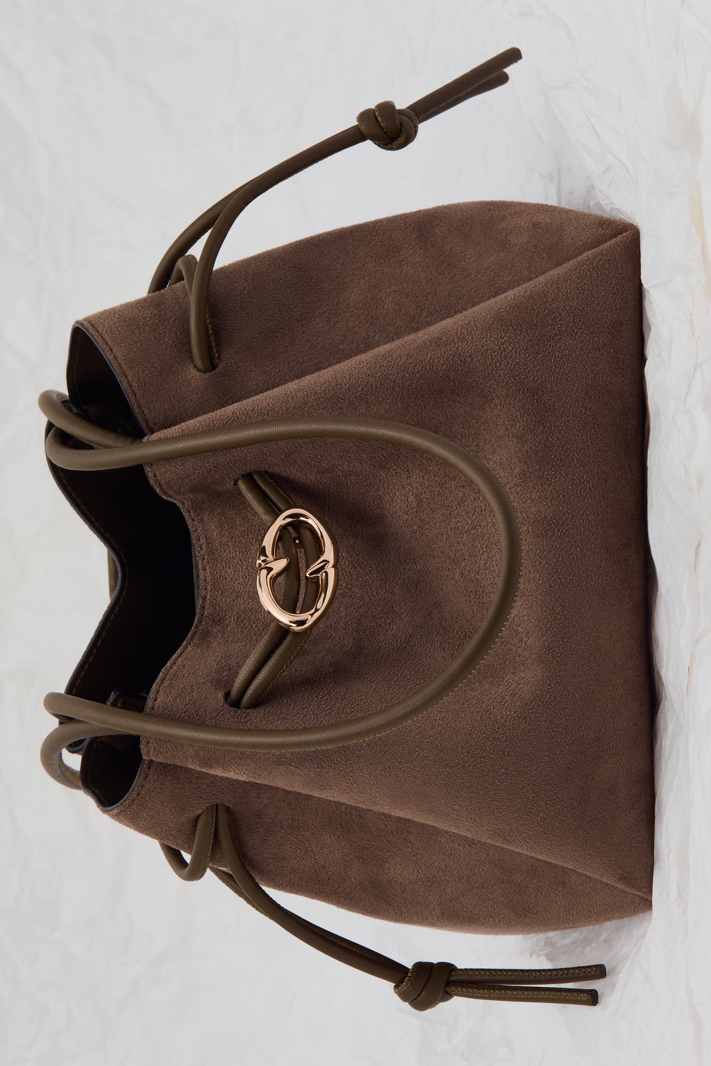 Bolso de hombro con cordones H&M