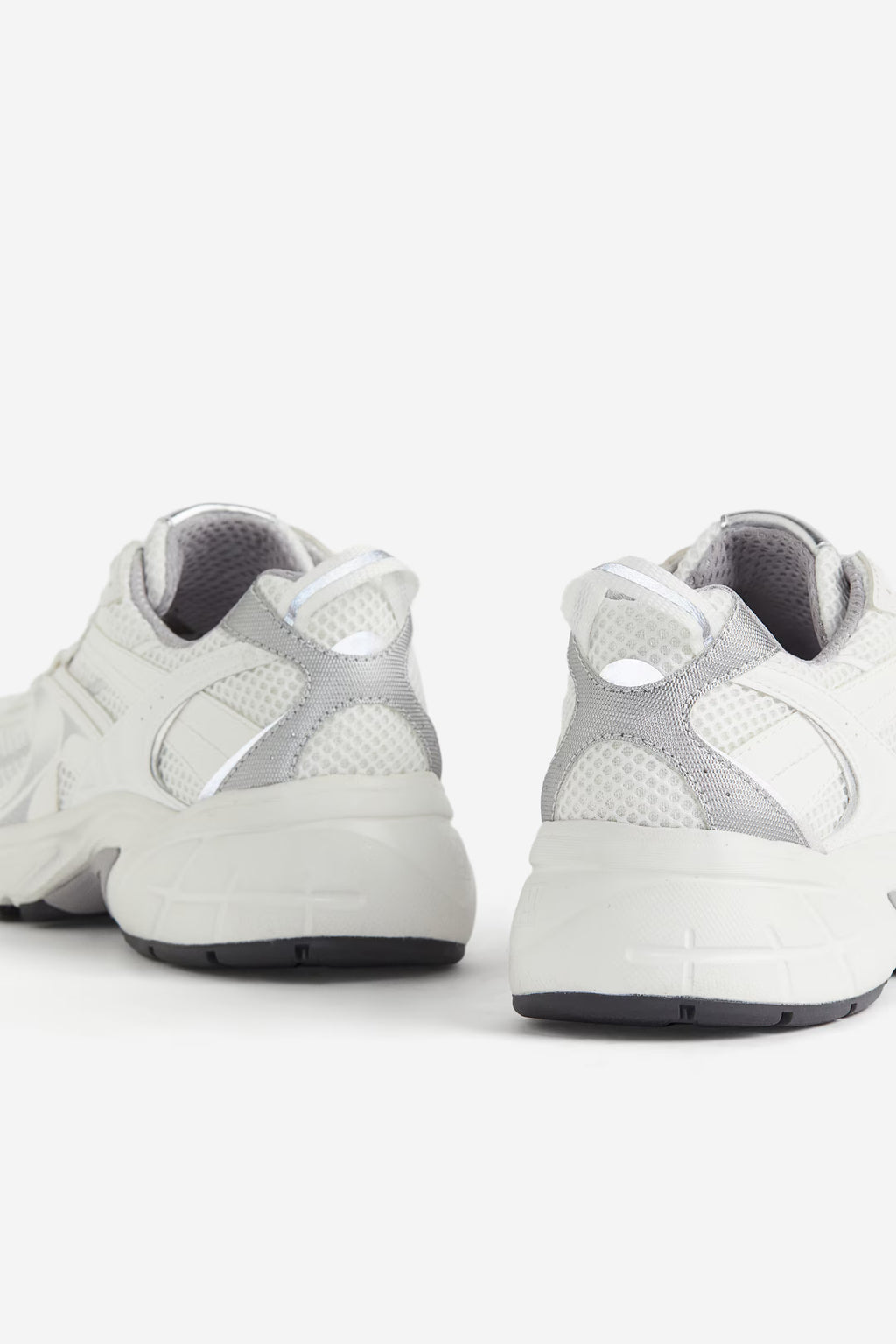 Zapatillas deportivas con suela gruesa HM Blanco