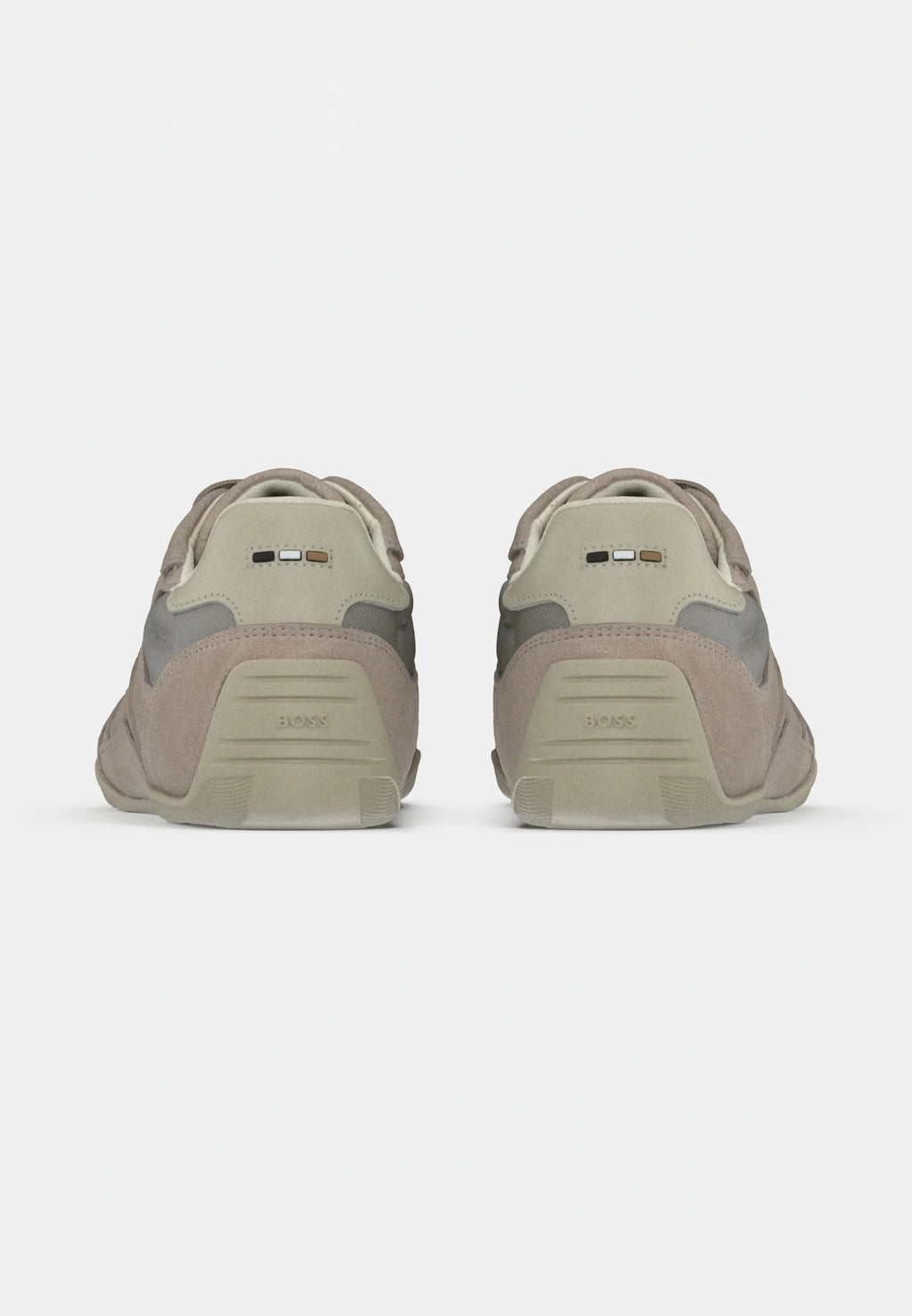 Zapatilla Baja Boss en Ante Beige