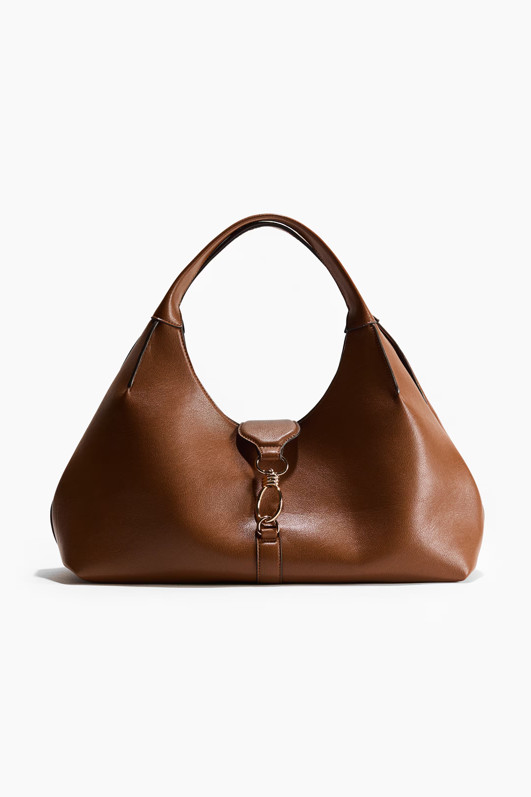Bolso de hombro marrón H&M