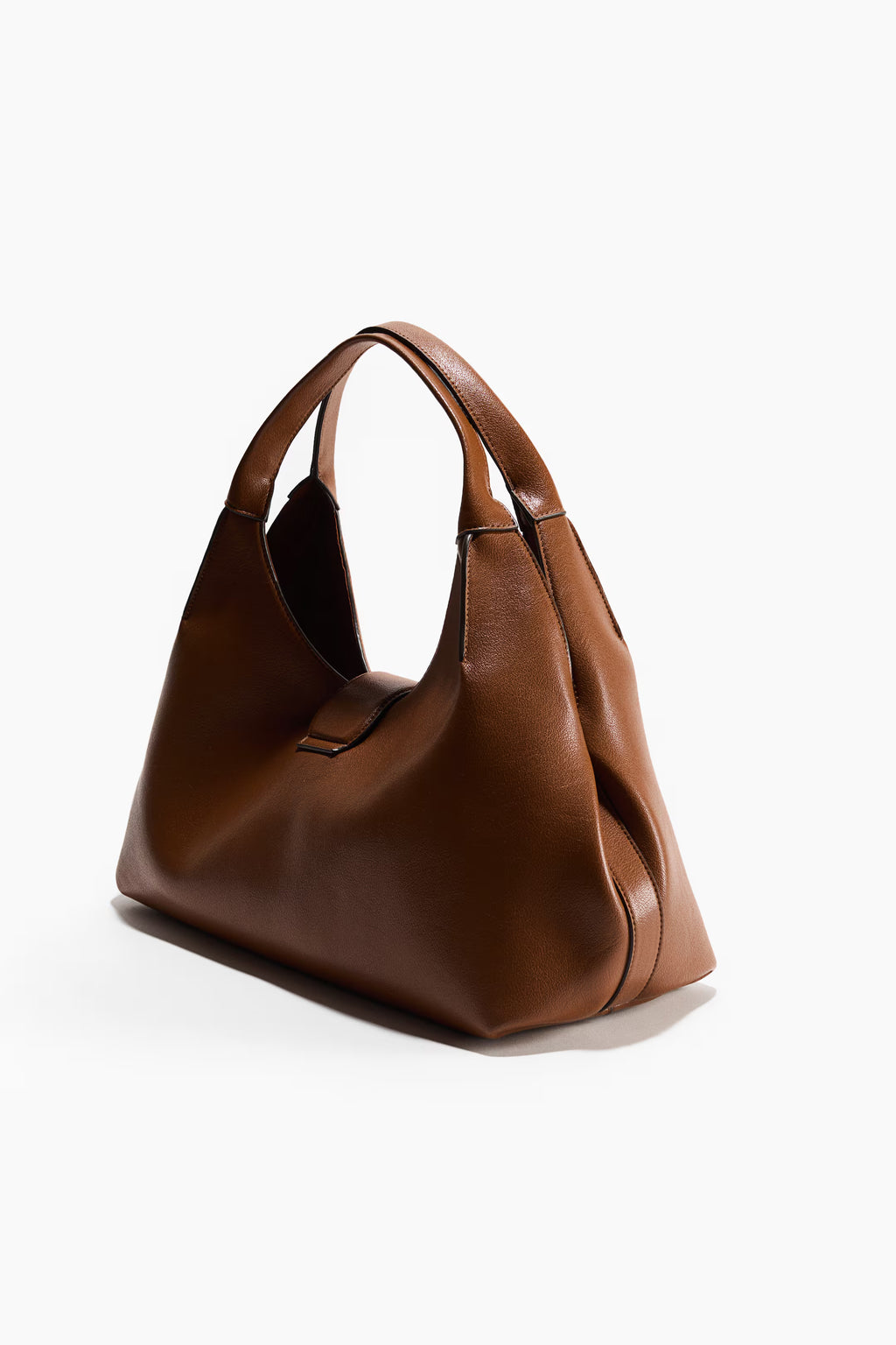 Bolso de hombro marrón H&M