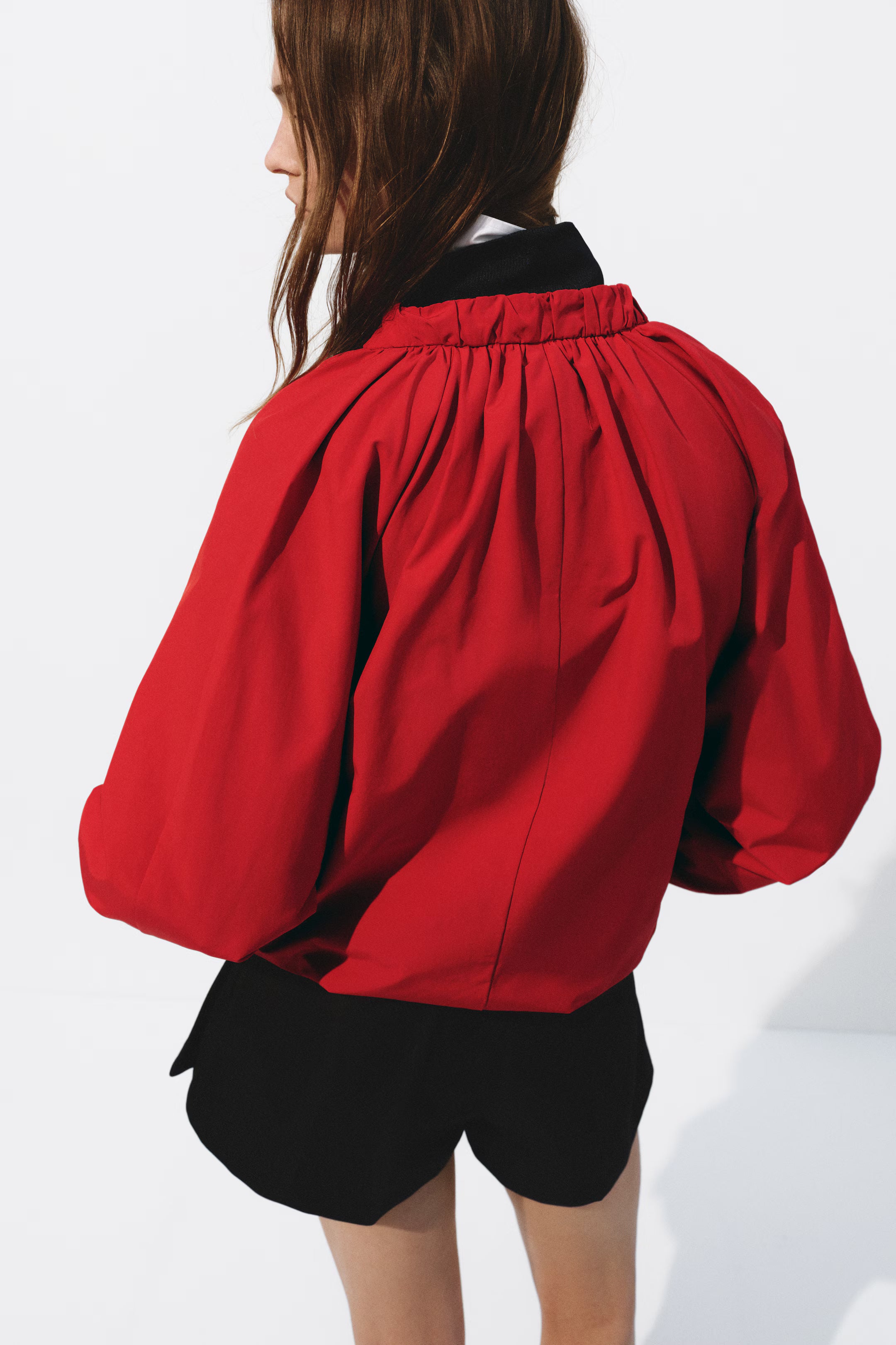 Cazadora bomber fruncida HM