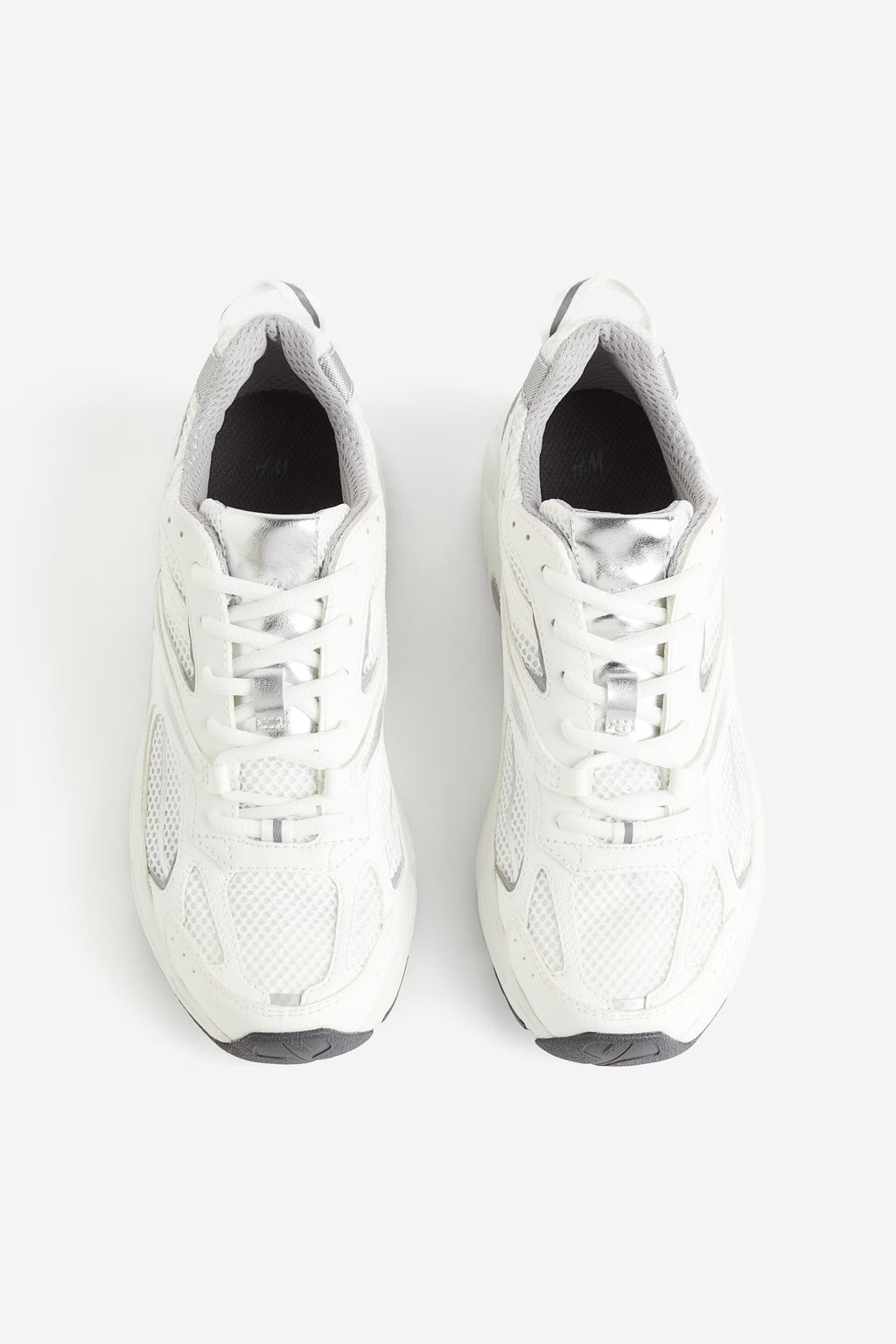 Zapatillas deportivas con suela gruesa HM Blanco