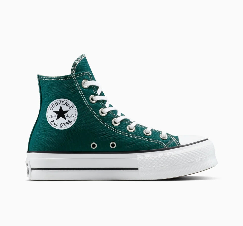 Chuck Taylor All Star Lift Platform Jaded Teal/White/Black Verde
