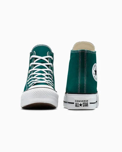 Chuck Taylor All Star Lift Platform Jaded Teal/White/Black Verde