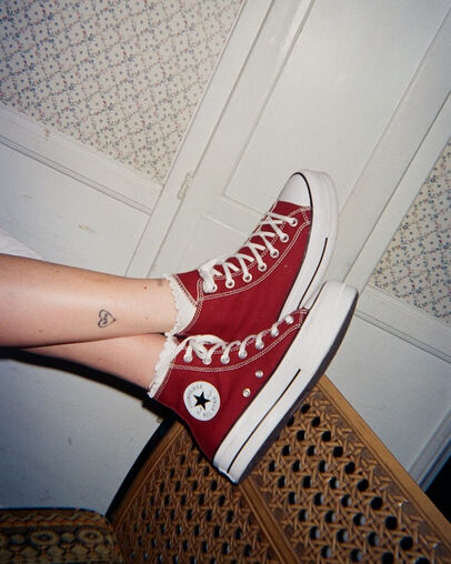 Chuck Taylor All Star Lift Platform Rottin Apple/White/Black