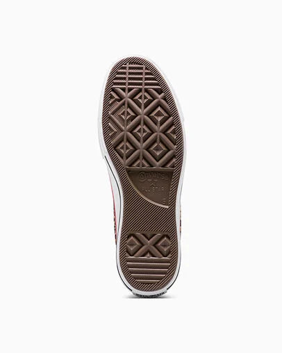 Chuck Taylor All Star Lift Platform Leopard Black White Red